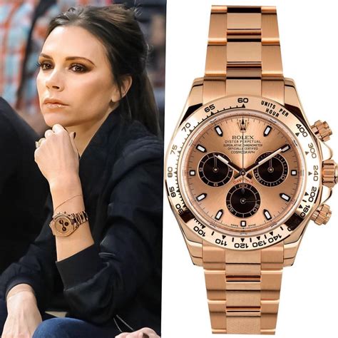 rolex beckham photoshoot|victoria Beckham watches.